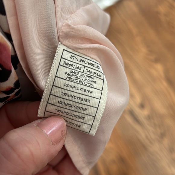 Cupcakes & Cashmere Animal Print Dress Size M - Picture 6 of 7